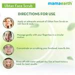 Mamaearth Ubtan Face Scrub with Turmeric and Walnut for Tan Removal